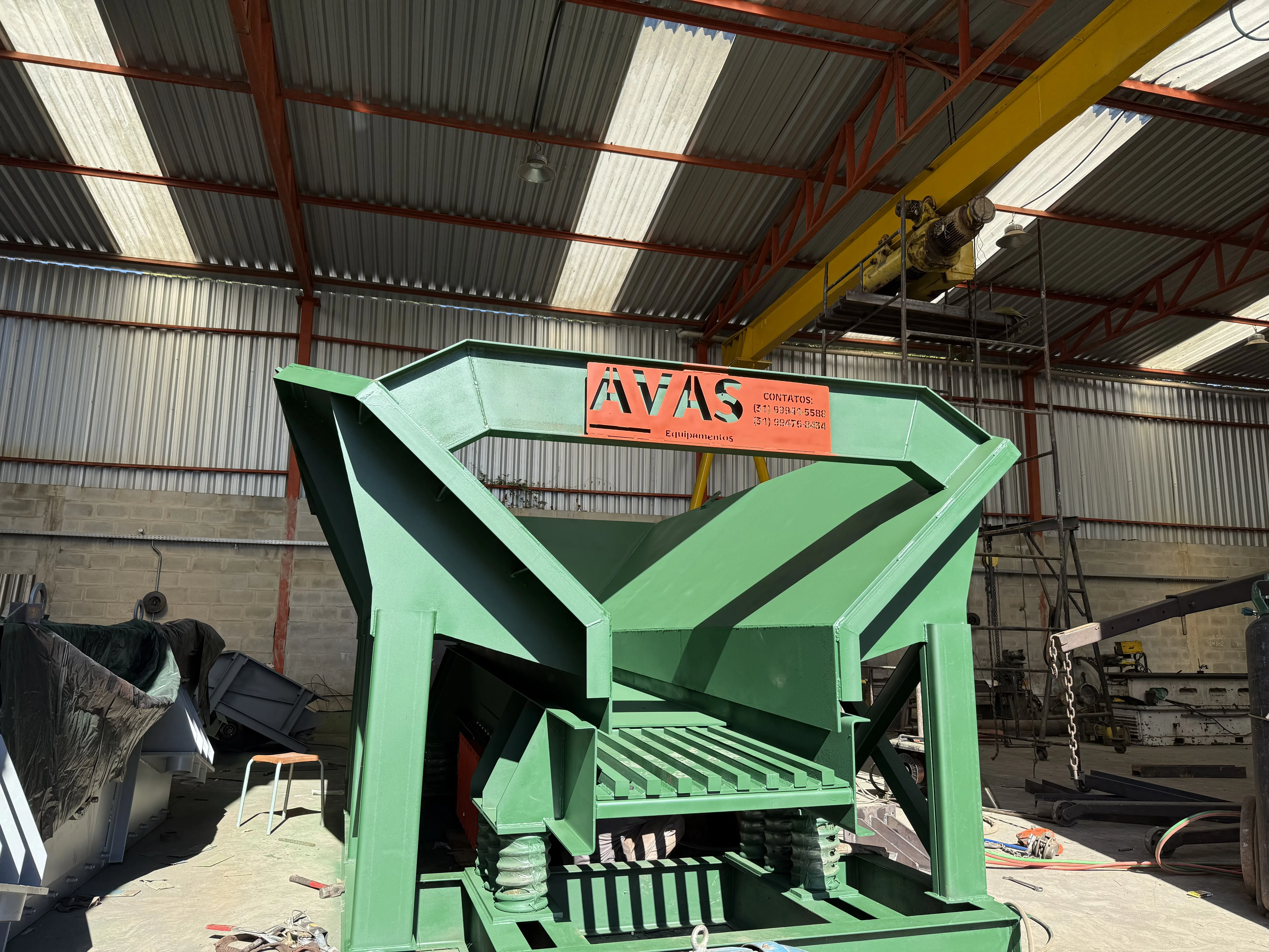 Alimentador em campo