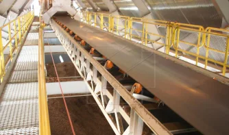 Transportador instalado